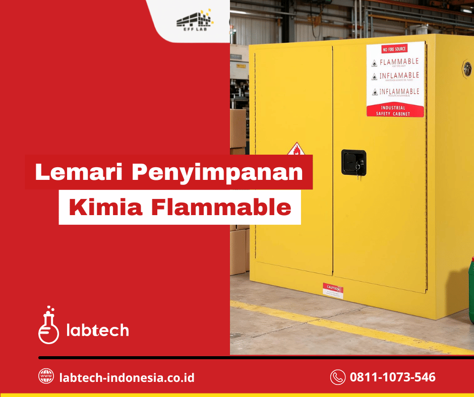Lemari Penyimpanan Kimia Flammable
