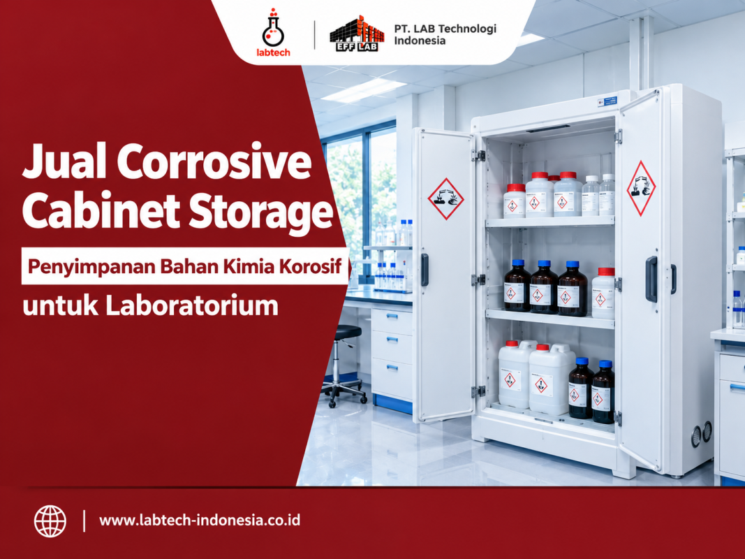 Jual Corrosive Cabinet Storage untuk penyimpanan bahan kimia korosif di laboratorium