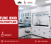 Fume hood polypropylene untuk laboratorium dengan desain modern