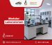Modular laboratorium modern dengan furniture laboratorium dan fasilitas penelitian